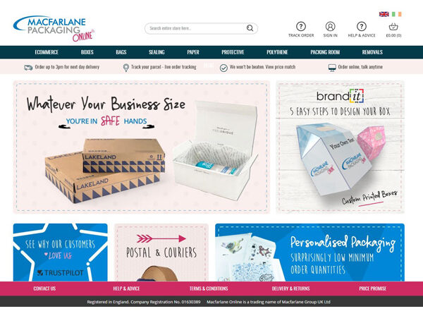 macfarlane online new website screenshot