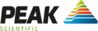 peak scientific logo in colour