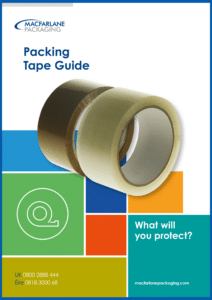 Image of packing tape guide. 